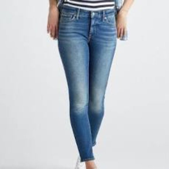 Lucky Brand Denim - Lucky Brand Ava Mid Rise Skinny Jean